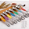WEZVIX Magnetic Measuring Spoons Set Stainless Steel Double Sided Spoons