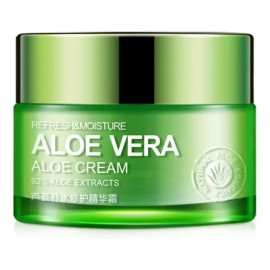 Crema Facial Aloe Vera Calmante Hidratante Antiarrugas Todo Tipo De Piel Día/noche