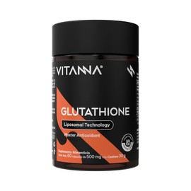 Glutatión Liposomal 500 mg | L-Glutatión Reducido Alta Absorción | Certificado FST | Antioxidante Celular | 60 Cápsulas | 2 Meses