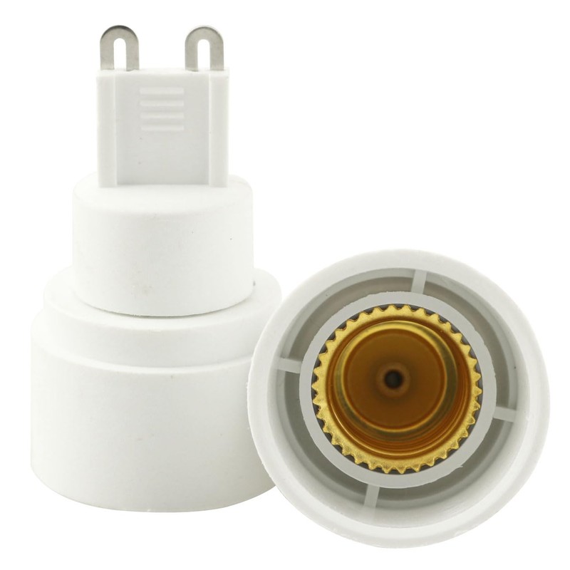 SQXBK 5PCS G9 to E14 Adapter G9 to European Chandelier