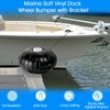 Dock Bumpers Wheel,Corner Mount Boat Dock Wheel Bumper,Dock Corner Bumper