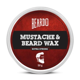 Beardo Beard and Mustache Wax Extra Strong, 50 gm | Made in India