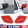 auguisy-motortrim Fit For Corvette C8 2020-up Red ABS Rear View