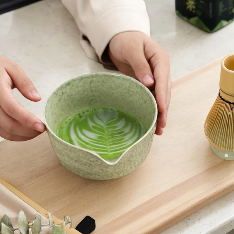 6 Pcs Matcha Whisk Set, Matcha Making Kit with Whisk,