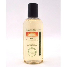 Lavender Wash Hand & Body Wash, Shower Gel, Liquid Soap, Handmade. Vegan. Natural Skin Care (Lavender Wash, 100 ml)