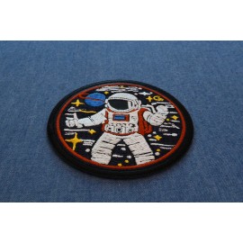 Ivamis Space Cowboy Astronaut Patch Embroidered - 3x3 inch - P7461