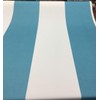 P Kaufmann Blue and White Cabana Stripes Fabric by The