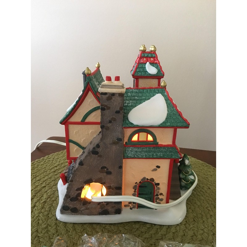 Department 56 Glass Ornament Works North Pole Series 56396