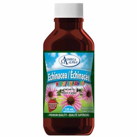 Omega Alpha Echinacea Liquid for Kids (Alcohol free), 120ml, Strawberry