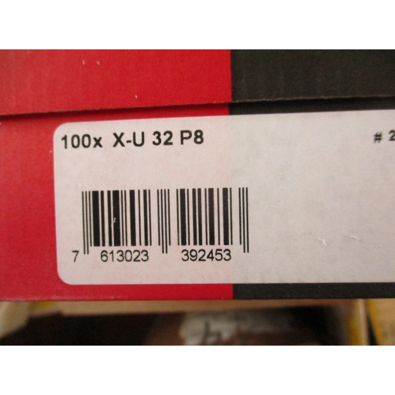 Hilti X-U 32 P8 1-1/4 in. Galvanized Univ Nail for