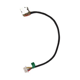 Enwye DC Power Jack Dock Connector Flex Cable Replacement Compatible with Pavilion 15-AB Series DC Power Jack Cable Charging Port Plu-g 799749-F17
