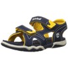 Timberland Adventure Seeker Two-Strap Sandal (Toddler/Little Kid),Navy/Yellow,5 M US Toddler
