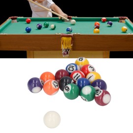LBEC Mini Pool Balls , Portable Mini Pool Ball 25mm for Mini Pool Tables