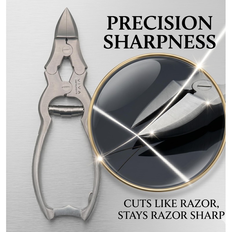 Toenail Clippers for Thick Nails Heavy Duty Cantilever Cutter Chiropodist