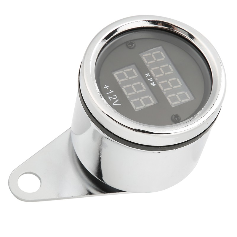12V Motorcycle Speedometer High Accuracy Speed Gauge Odometer Universal for
