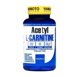 Yamamoto Nutrition Essential Acetyl-l-Carnitine 1000 mg 60 Capsules 100 g