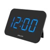 BALDR Table Clock Big Time Display with Blue Backlight