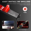 BWBWND 48" LED Tailgate Light Bar, Triple Row LED Tail
