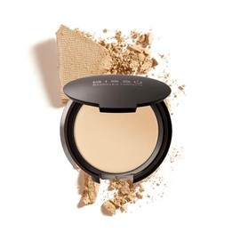 Maquillaje Compacto en Polvo Bissu | 15 Tonos disponibles Acabado Mate, Sin Aceites (05 Pebble, 8g)