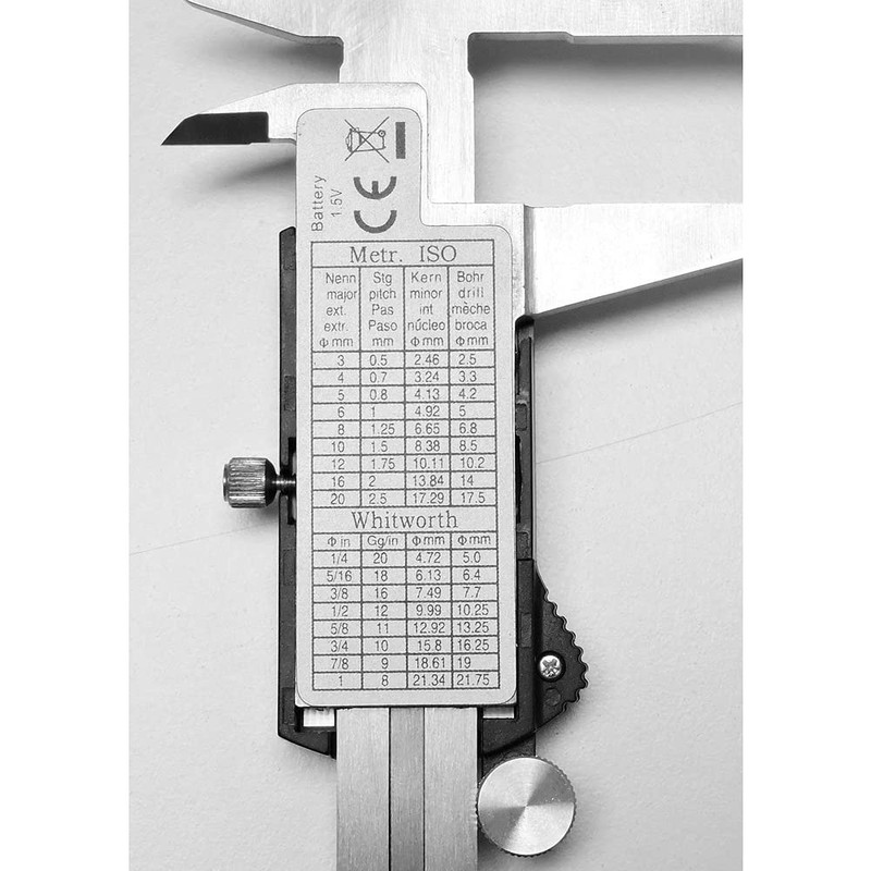 STEINLE 1321 Digital Vernier Caliper 150 mm with Locking Screw