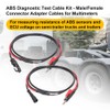 WIKIBB ABS Diagnostic Multimeter Cable Adapter for Heavy Duty Semi