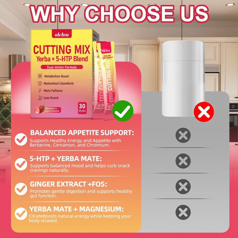 OLELON Cutting Mix Drink - Vegan, Sugar-Free, Non-GMO
