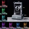 Kertari K9 Crystal Dolphin, 3D, LED Bedside Light, Stylish, Interior,