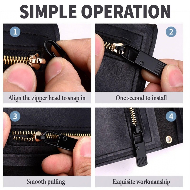 Zipper Pull Replacement,8 Pcs Detachable Zipper Pull for Backpacks, Purses,