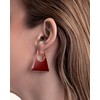 trapezoid dangle earrings #218