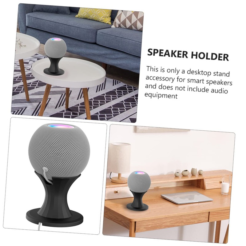 SHINEOFI Speaker Holder Desktop Stand for Speaker Bracket with Cable