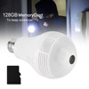 Phone WiFi Control Bulb Camera 360° Full Vision InfraRed 1080P