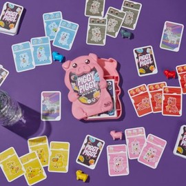 Hasbro Gaming Piggy - Juego de Cartas para 2 a 6 Jugadores Desde 7 Años                                                                               
