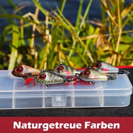 Paradox Fishing Jig Spinner Set of 5 25 g Delusory 2.0 Inch Spin Jig for Bass Fishing Perch Bait Zander Bait Pike Bait Spinner Bait Spinner Bait - Optimal Bass Bait