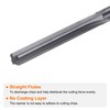 HARFINGTON Carbide Chucking Reamer 0.13"(3.302mm) Dia Straight Flute Straight Shank