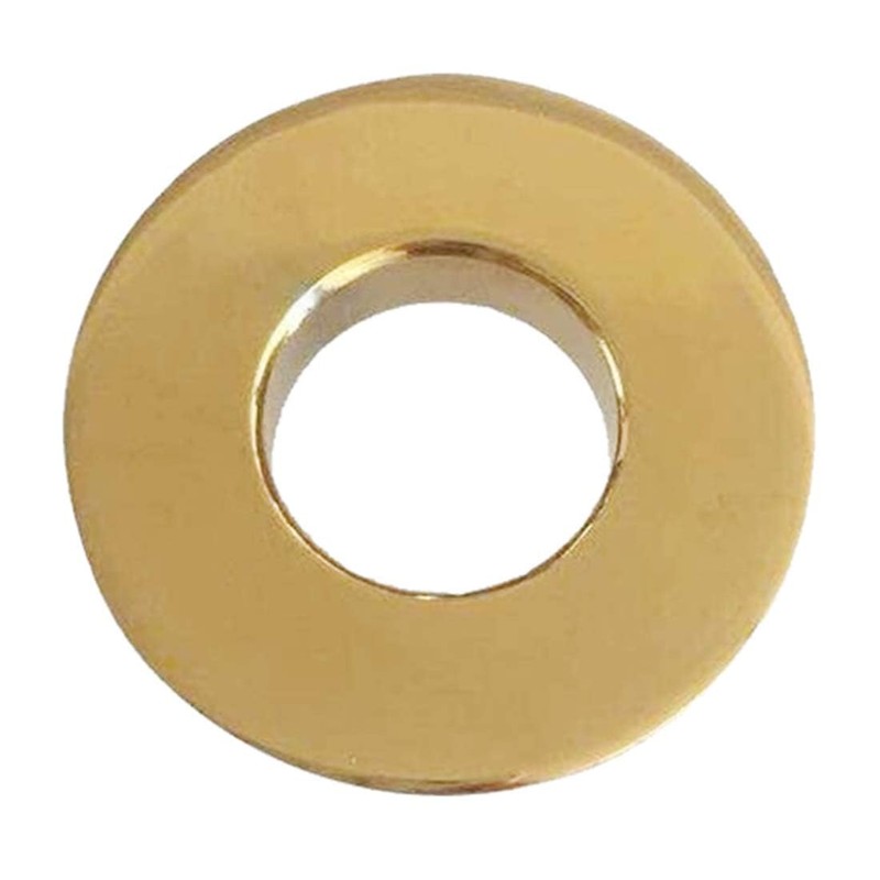 BWE Gold Sink Basin Trim Overflow Cover for Kitchen and