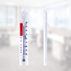 Lantelme 4884 Analogue Fridge Thermometer with Hook Thermometer for Freezer