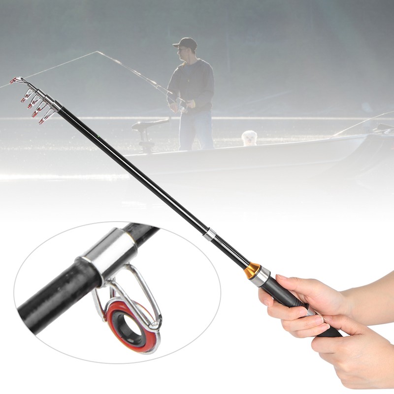 Ultra Short Telescopic Sea Pole Long Throw Four Layer Super