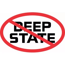 TRUMP 2020 STICKER NO DEEP STATE  MAGA DRAIN THE SWAMP DECAL WINDOW BUMPER