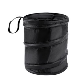 wuyaoyao Car Trash Can, Collapsible Pop-up Automotive Garbage Can Bag, 1 Gallon Portable Trash Bin for Cars, Waterproof Leakproof Vehicle Waste Bin & Storage Organizer, Car Accessories (1 PCS)