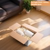 30 Pack 7x5x4'' White Cardboard Shipping Boxes, Medium Mailing Boxes