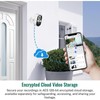 1080P Security Camera Wireless Outdoor with AI Human Detection, Live