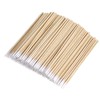 400 Stück Wattestäbchen Holz Spitz Kleine Dünn Wattestäbchen Reinigungsstäbchen Microbrush