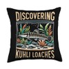 Kuhli Loach Fish Lover Freshwater Aquarium Fish Throw Pillow