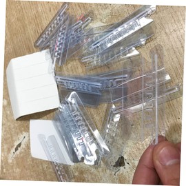 Operitacx 200pcs File Folder Hanging Files Hanging File Rails Hanging File Organizer Hanging Folders Hanging Folder Tabs Foolscap Suspension Files Hanging File Labels Rails for File Cabinet