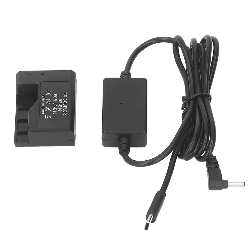 LP E10 Dummy Battery DR E10 DC Coupler Dummy Battery
