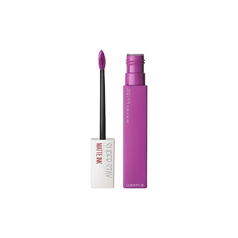 Maybelline Labial Liquido Matte Larga Duracion Superstay, Matte Ink 30