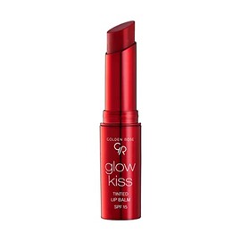 Golden Rose Cosmetics Glow Kiss - Bálsamo labial tintado con SPF15, fórmula vegana (jugo de cereza)