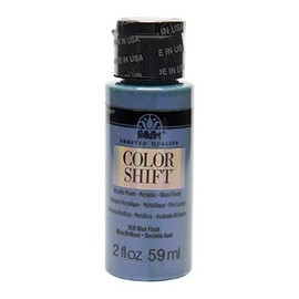 Acrylic Color Shift Gloss Finish Metallic Paint (Blue Velvet Flash)