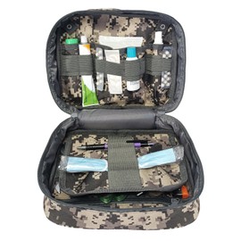 Tactical Chest Rig Bag of Laser Cut Design, Molle Chest Pouch Utility Recon Kit Bag Tactical Chest Pack Bag (camo)