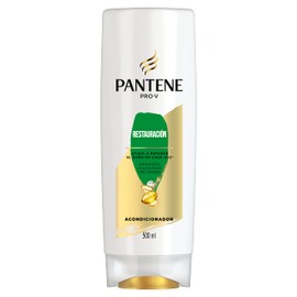 Pantene - Acondicionador Restauración, con Aceite de Argán, Acondicionador sin Sal, 400 ml